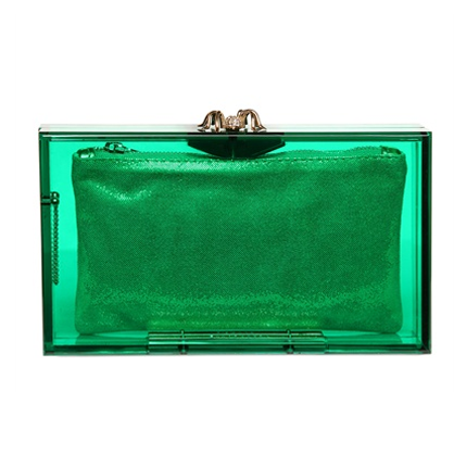 Emerald Box Clutch | LadyLUX - Online Luxury Lifestyle, Technology and ...