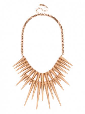 Golden Spiked Bib | LadyLUX - Online Luxury Lifestyle, Technology and Fashion Magazine